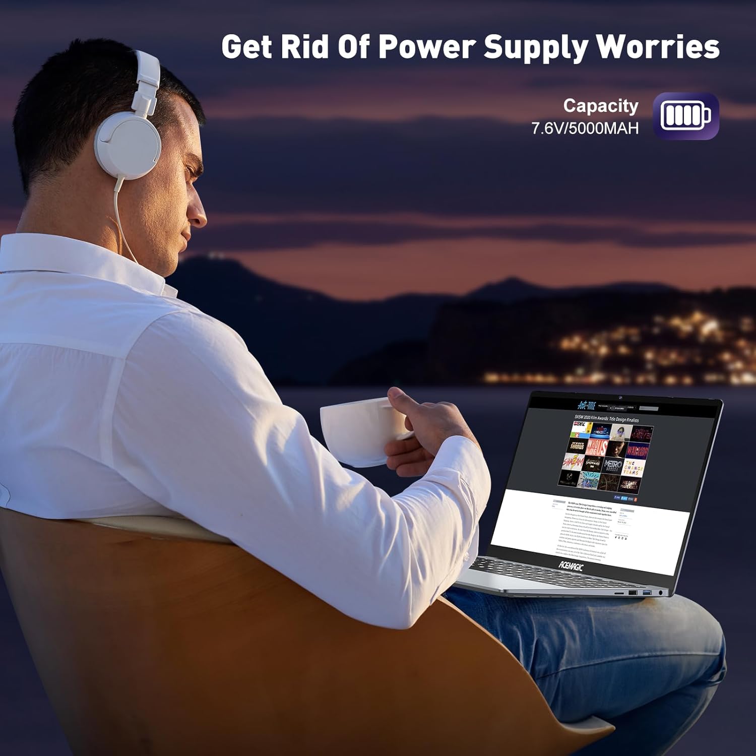 ACEMAGIC Laptop, 15.6" Business Student Laptop Computer, Intel Quad-Core Processor Windows 11 Laptop